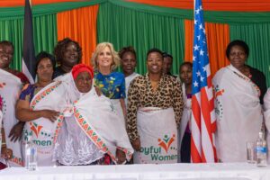 Press Release: Dr. Jill Biden, First Lady Of The United States Of America In Kibra To Experience Table Banking