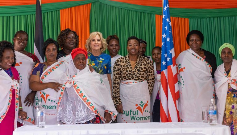 Read more about the article Press Release: Dr. Jill Biden, First Lady Of The United States Of America In Kibra To Experience Table Banking