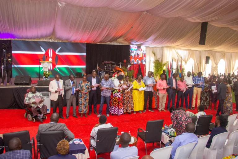 Read more about the article First Lady Mama Rachel Ruto Leads Peace Accord Signing in Marigat