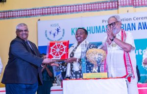Read more about the article First Lady Mama Rachel Ruto awarded the prestigious KISS Humanitarian Award in India
